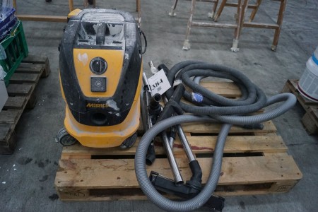Industrial vacuum cleaner, brand Mirka with associated hose