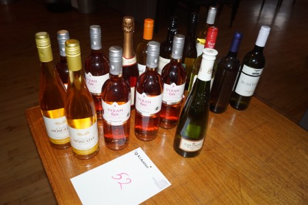 16 bottles of wine