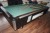 Pool table worn cloth.138x250x80 cm´