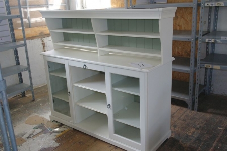 Sideboard with top shelf