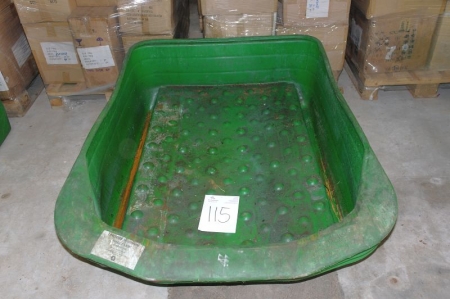 Oil Tray / Oil Collector. Unisorb environmental engineering. Type: Game Guard. B: 110 cm x L: 130 cm x H: 20 cm