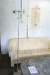 Sofa og marmorbord + stumtjener + lampe 