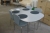 Canteen table with 4 chairs + 4 storage boxes with wicker baskets with various levels of catering service + Alaska + Severin microwave coffeemaker with 2 vacuum jugs