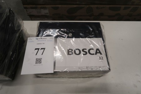 4 Stück Briefkästen ME-FA Bosca, schwarz