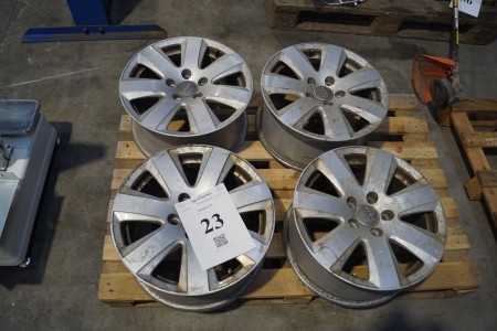 Audi alloy wheels, 7.5x16, H2ET45.