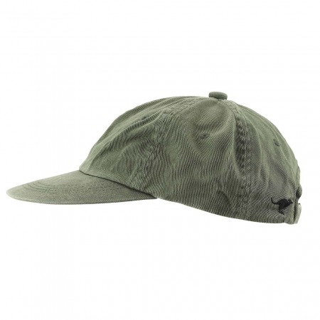 25 pcs. TRENDY CAPS, BOTTLE GREEN, One size with regulation in the neck