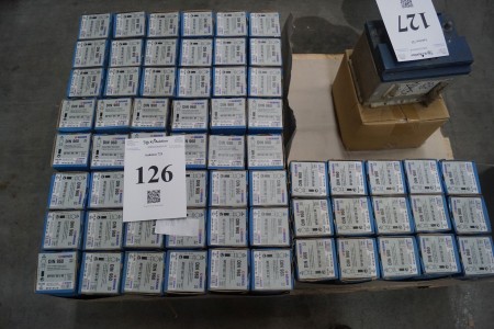 63 boxes of steel bolts. MF16 / 1.50X60