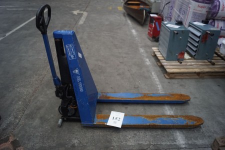 However, scissor lifts, EL defective, can be used manually. Max 1000kg.