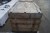 16 wooden ammo boxes, 85x32cm.