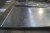 Stainless steel sink, 232x65cm.