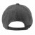 25 pcs. MELTON CAPS, GRAY, Strong quality in 100% new wool, One size with neck regulation