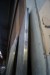 Stainless steel worktop, 240x62cm