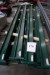 Pallet rack with 3 gables B 110 cm H 450 cm + 16 rails a 1000 kg L 280 cm + 4 base plates