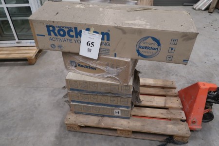 22,3 m2 Rockfon paneler, 600x600x15 mm, Tropic E