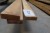 3 Stück Holz 50x150 mm, Länge 480 cm