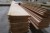 50 Meter Blockhouse Boards, unbehandelt, Dicke 16 mm, Deckbreite 80 mm, Länge