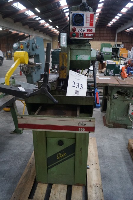 Metal circular saw, brand: MEP 3003 TIGER. OK. Supplied with extra blades