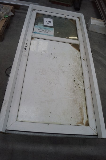 Door with glass in, 202x95cm