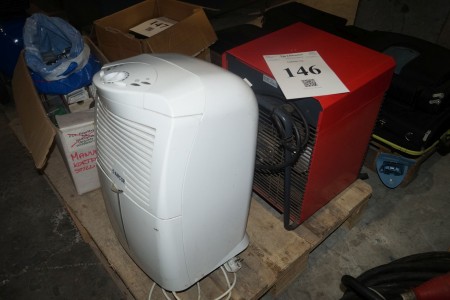 9kW heat blower + dehumidifier OK