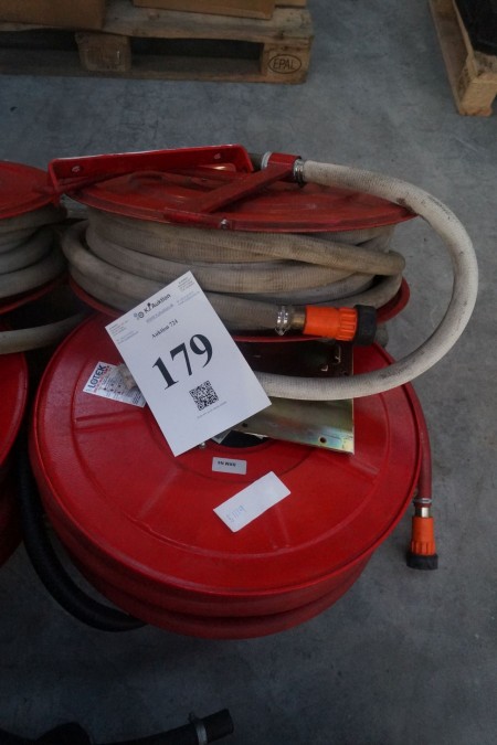 LOTEX fire hose with reel.