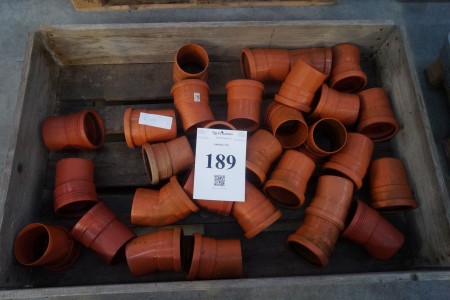 Various PVC pipes, such as bends, etc.