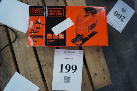 BLACK + DECKER jigsaw, model ks501