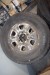 4 pieces. continental tires with steel rims, brand: vanco for Toyota Hilux. 225 / 75R16C.
