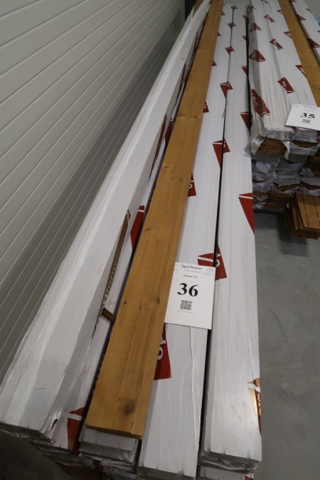 281 meter cladding, Termowood, untreated, 25x125 mm, length 420 cm