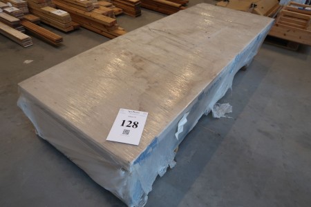 30 sheets of plaster, 15 mm, 90x240 cm