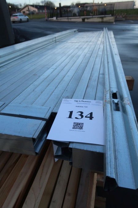 54 pcs. posts for steel partition, 70 mm, length 350 cm