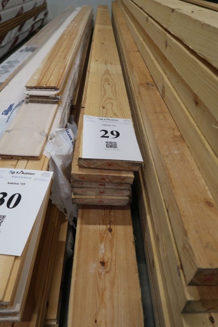 36 meter boards, 29x150 mm, length: 6/390, 3/420 cm