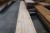 Estimated 160 meters of rustic Planks, 15x120 mm, length: 290-510 cm. , lye treated
