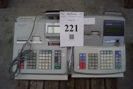 2 pcs cash register