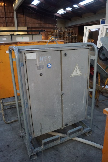 1 piece electrical switchboard for construction site. 145x105x57cm. Equipment after completion of subway construction