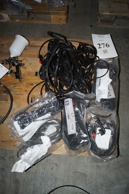 Lot of anti-freeze cables.