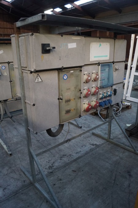 1 piece electrical switchboard for construction site. 178x150x80cm. Equipment after completion of subway construction