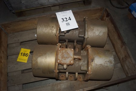 2 stk vibrationsmotorer, mærke: friedrich. Type: F4680 834. 