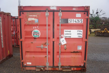 Materialbehälter, Ladung 3000kg, Außenabmessungen: 1420mmx2240mmx2160mm