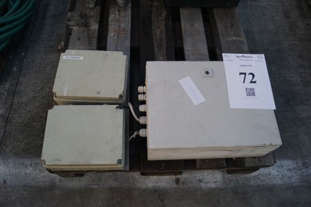 3 pc boards for construction site.