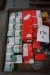 Lot of cable clips, bulbs and power boxes