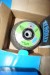 2 packs of TYROLIT scrubbing discs. 230x7x22.33mm + 1 pack of abrasive wheels size: 178x6.0x22.33mm