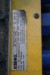 1 Stück elektrische Schalttafel für Baustelle. Maximale Last 400A. 145x105x57cm. Ausrüstung nach Abschluss der U-Bahn-Bauarbeiten