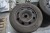 2x4 pcs tires. with steel rims. 215 / 70R15C + 205 / 55R16 respectively.