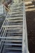 Lot of galvanized ladders for scaffolding. 10 pcs. at 220x48 cm.