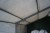 Zelt mit Vordertuch Breite 600 Länge 600 cm Höhe: 330 cm
