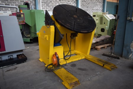 Welding rotary table Manuf.: TIME, Type: 3000 kg Serial No.: tb1-30, Build: 2002
