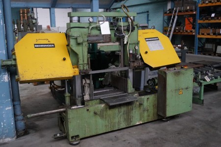Bandsäge Hersteller: Behringer , Type: HBP 420 Machinen NR.: 1288187, Baujahr: 1988