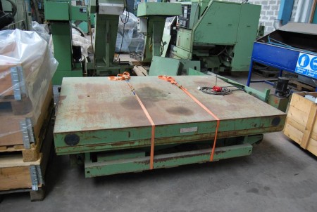 Load table Manuf.: SALVAGNINI, Type: TL 21155C Pur 15 Serial No.: 11030