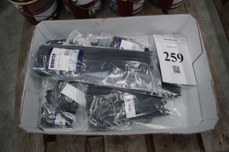 15 packages of strips in various sizes.
