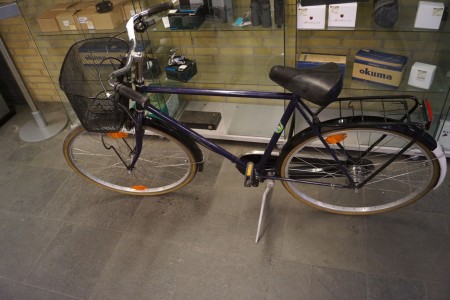 ATLANTA herre cykel. 4 gear, farve: BLÅ. Stelnummer: WDB021209M.